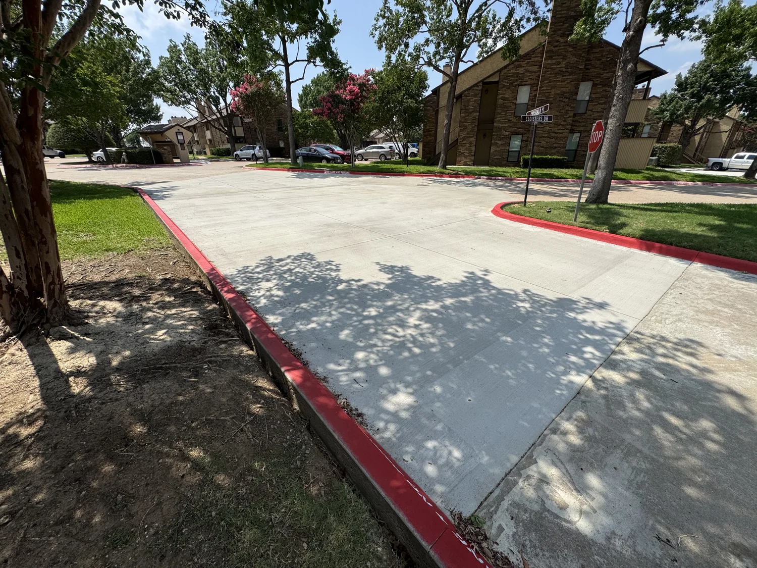 Poured to spec, documented to match by Lucky’s Concrete in Orlando